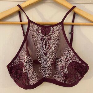 Victoria's Secret Body by Victoria High Neck Bralette, Size Small